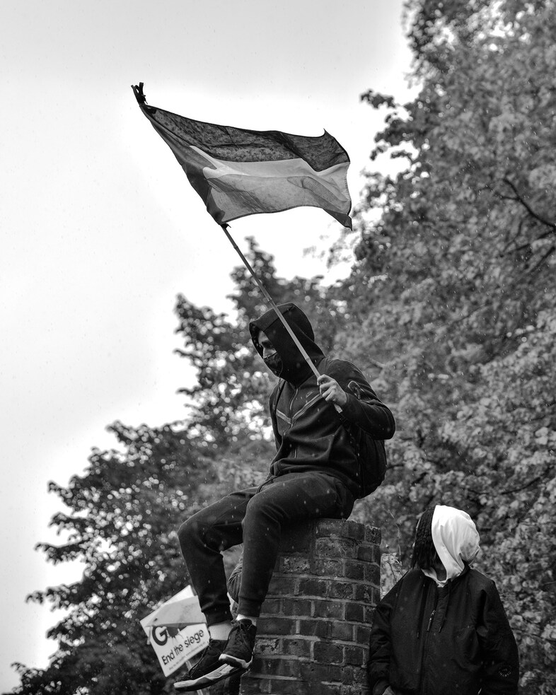 The Palestine Protest in London Virginie Khateeb 2021