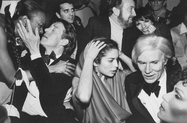 Liza Minnelli; Andy Warhol; Halston; Jack Jr. Haley [&amp; Wife]
