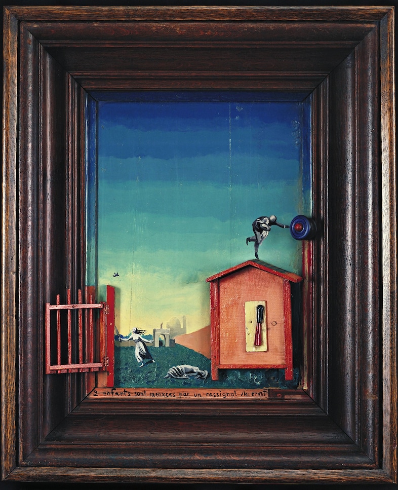 Max Ernst Two Children Are Threatened by a Nightin