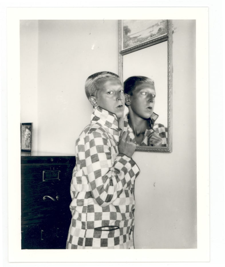 Claude Cahun - Self Portrait (Reflected image in m