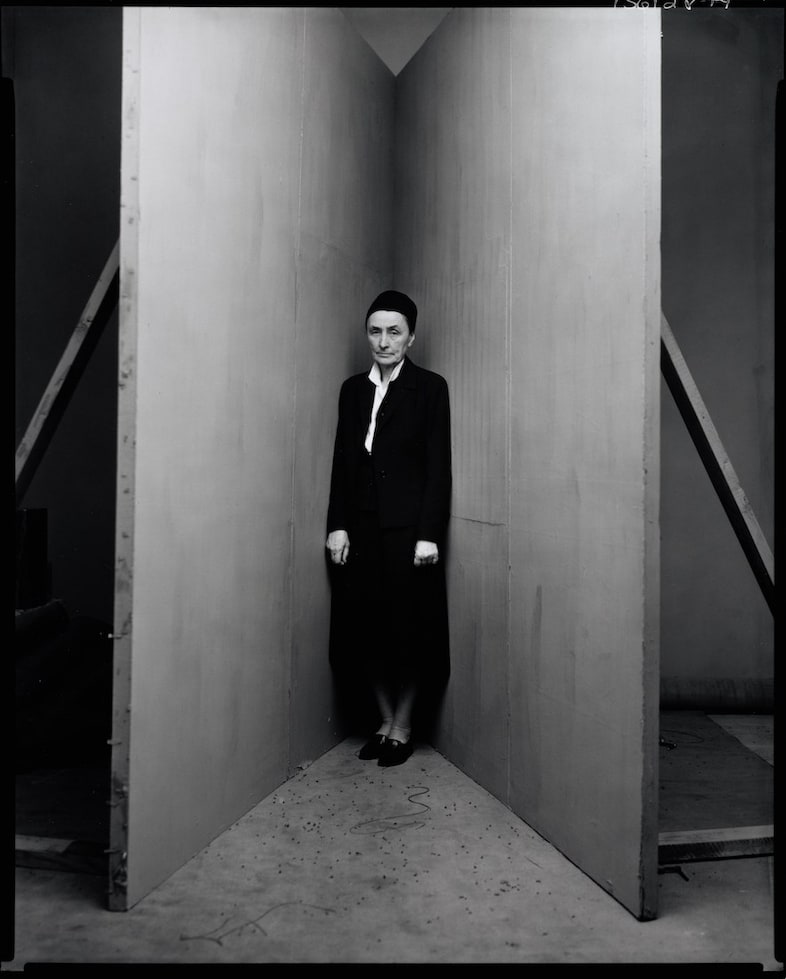 Georgia O&#39;Keeffe (B), New York, 1948, gelatin silver print