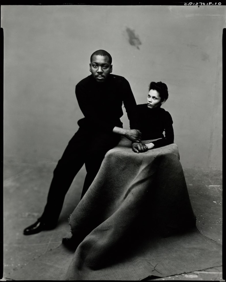 Jacob Lawrence and Gwendolyn Knight, New York, 1947, gelatin