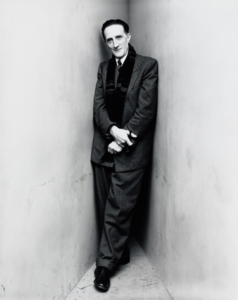 Marcel Duchamp (2 of 2), New York, 1948, gelatin 