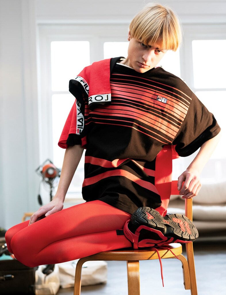 Liv Liberg Fila x Y/Project AnOther Magazine