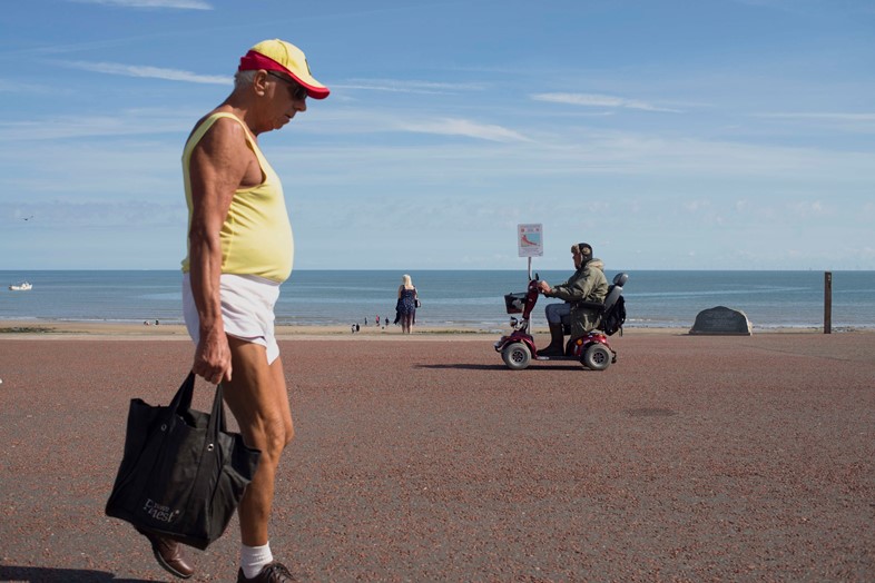 Wales at the Seaside by Jon Pountney