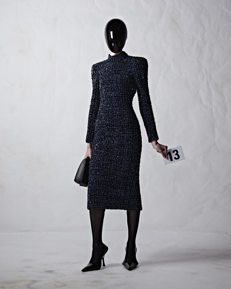 BALENCIAGA 51 COUTURE LOOK 13_STERRE HAKET