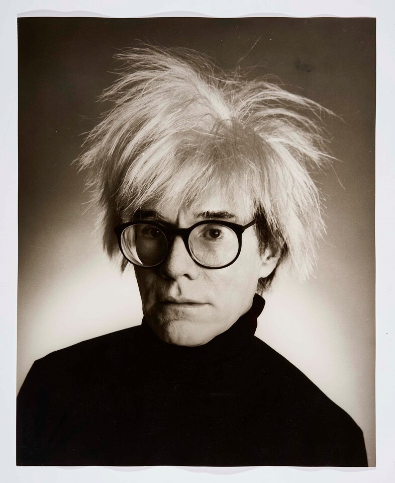 ANDY PORTRAIT 1, 1986_&#169; Christopher Makos, courtes