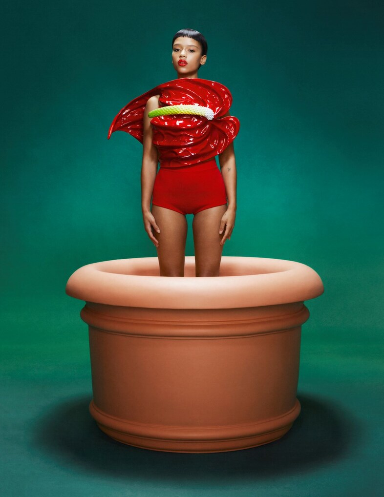 Taylor Russell for Dazed Winter 2022