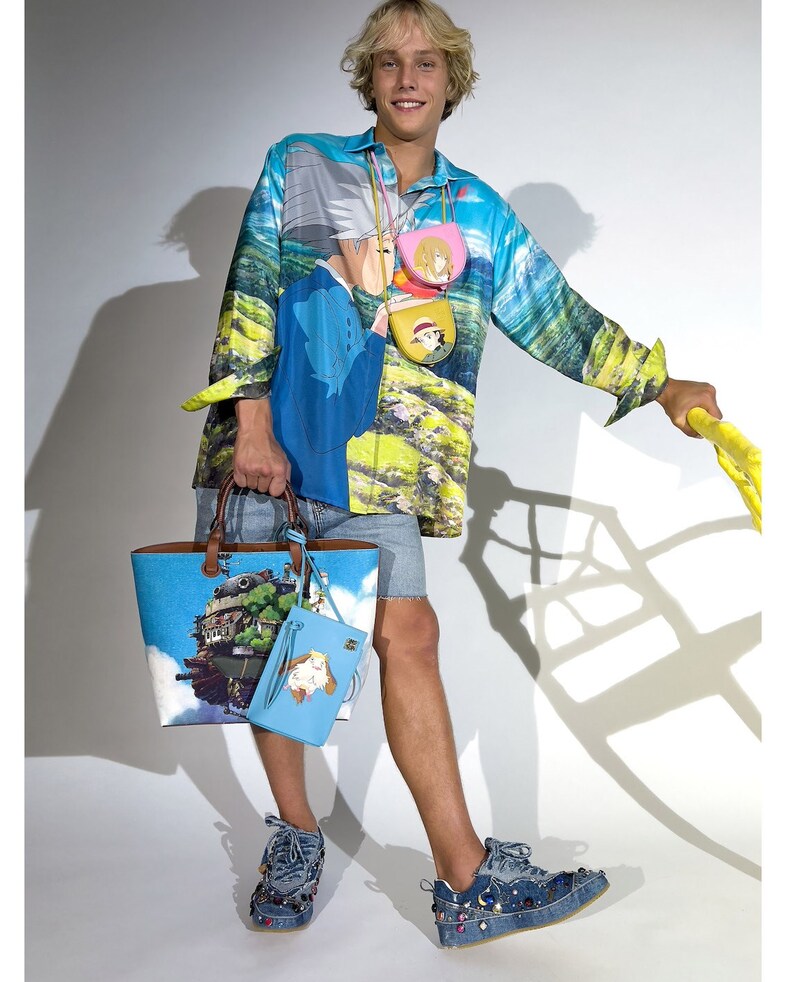 Loewe x Howl’s Moving Castle campaign