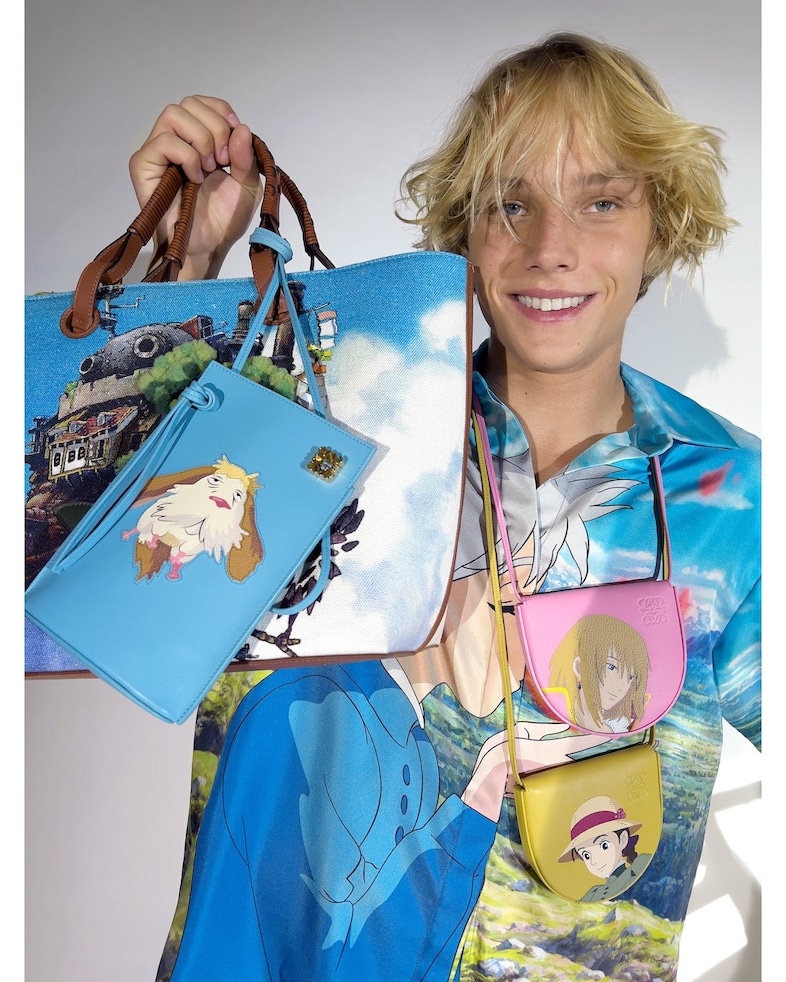 Loewe x Howl’s Moving Castle campaign