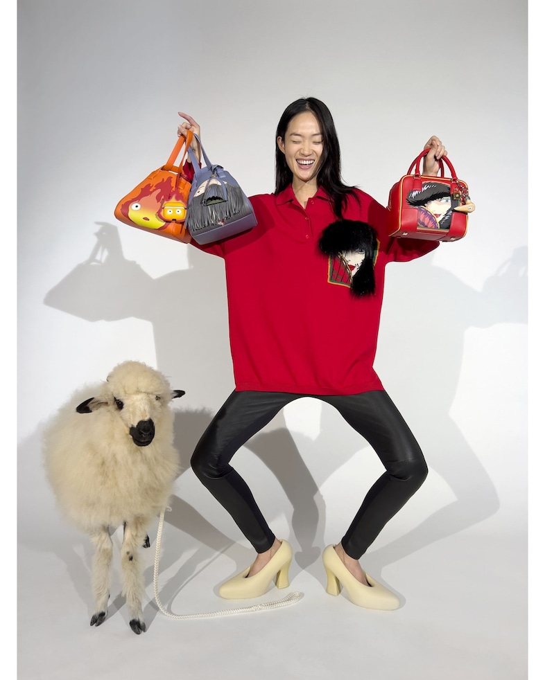 Loewe x Howl’s Moving Castle campaign