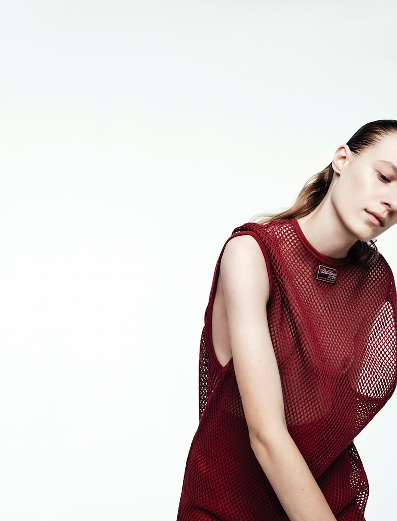 Raf Simons Julia Nobis AnOther Magazine SS23 cover