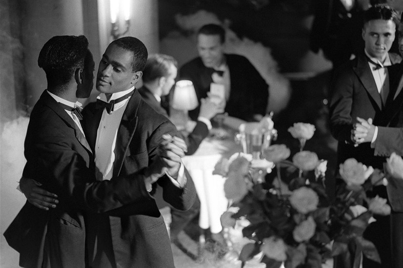 Isaac Julien, Pas de Deux with Roses (Looking for 