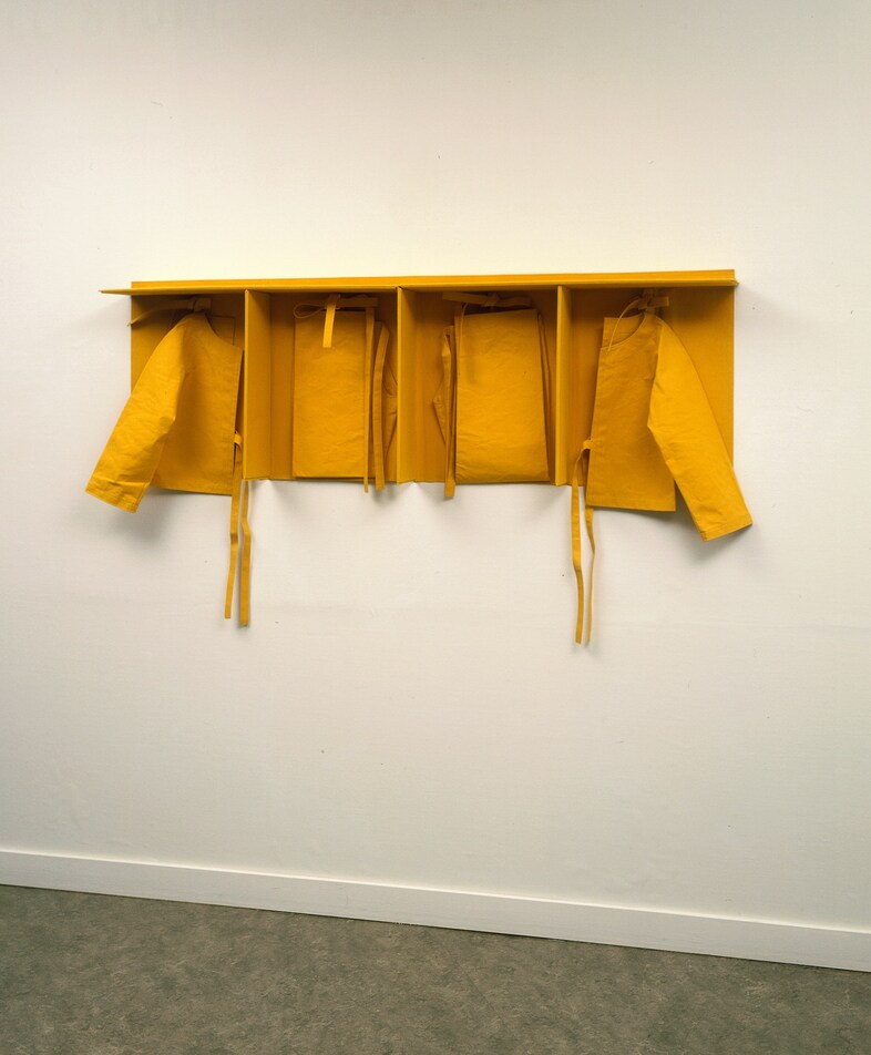 Franz Erhard Walther, Gelbe Antwort, 1984 (credit 