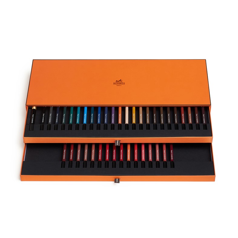 Le Trait Hermès - Coffret 40 kleurpotloden + eyeliner -