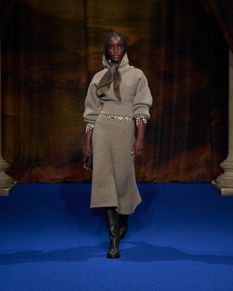 Burberry Winter 2025 Show - Look 4
