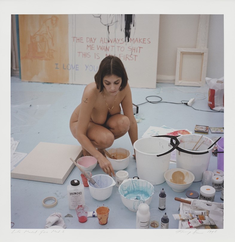 2.1_Tracey Emin Naked Photos - Life Model Goes Mad