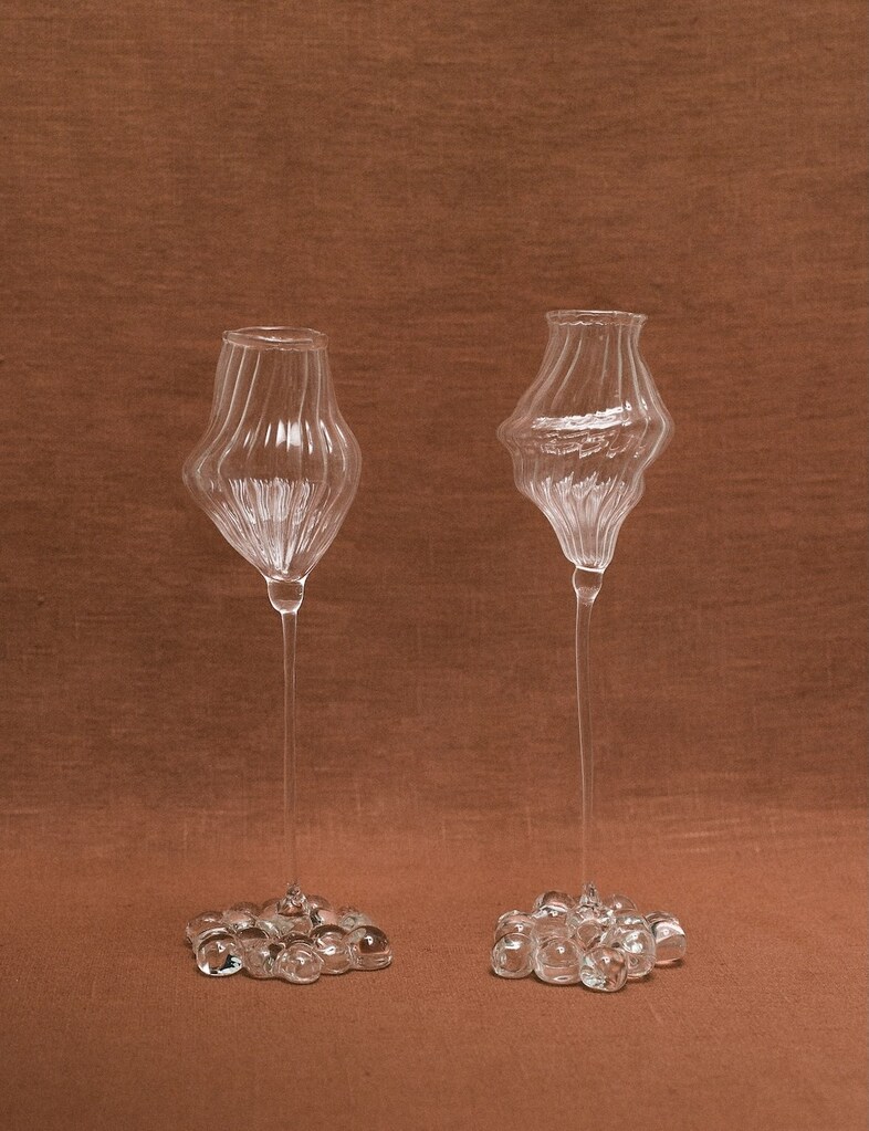 Justine Menard - Orphée glasses set - 2024
