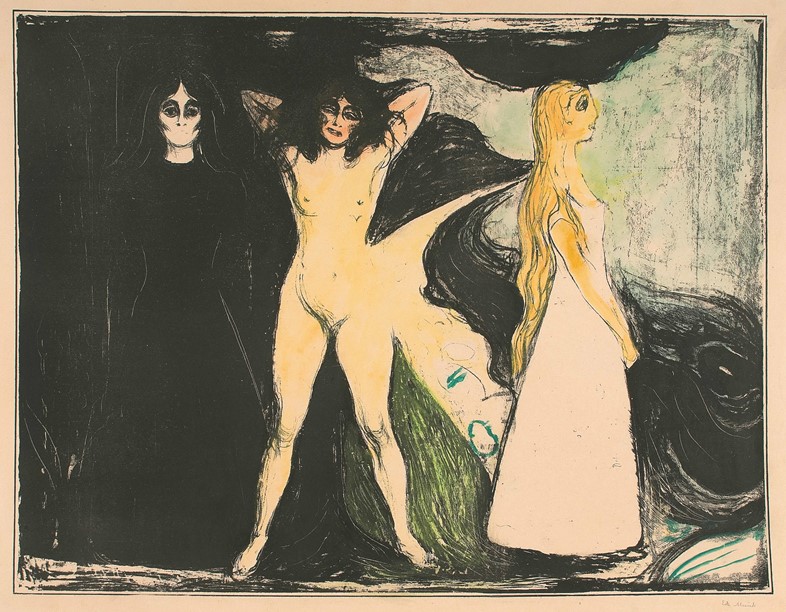 Edvard Munch, Kvinnen I Tre Stadier. Sfinx (Frau 