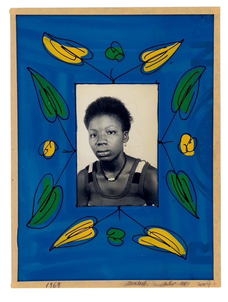 Painted Frames by Malick Sidib&#233;