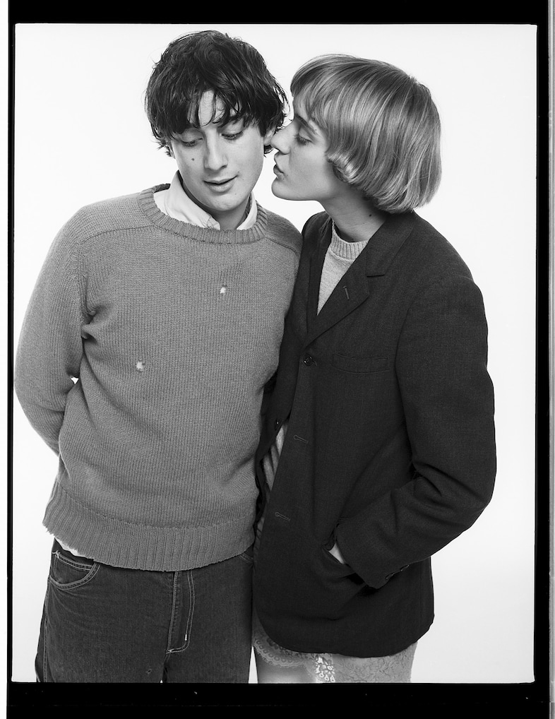 Chlo&#235; Sevigny and Harmony Korine ‘94 by Kevin Hatt Kids