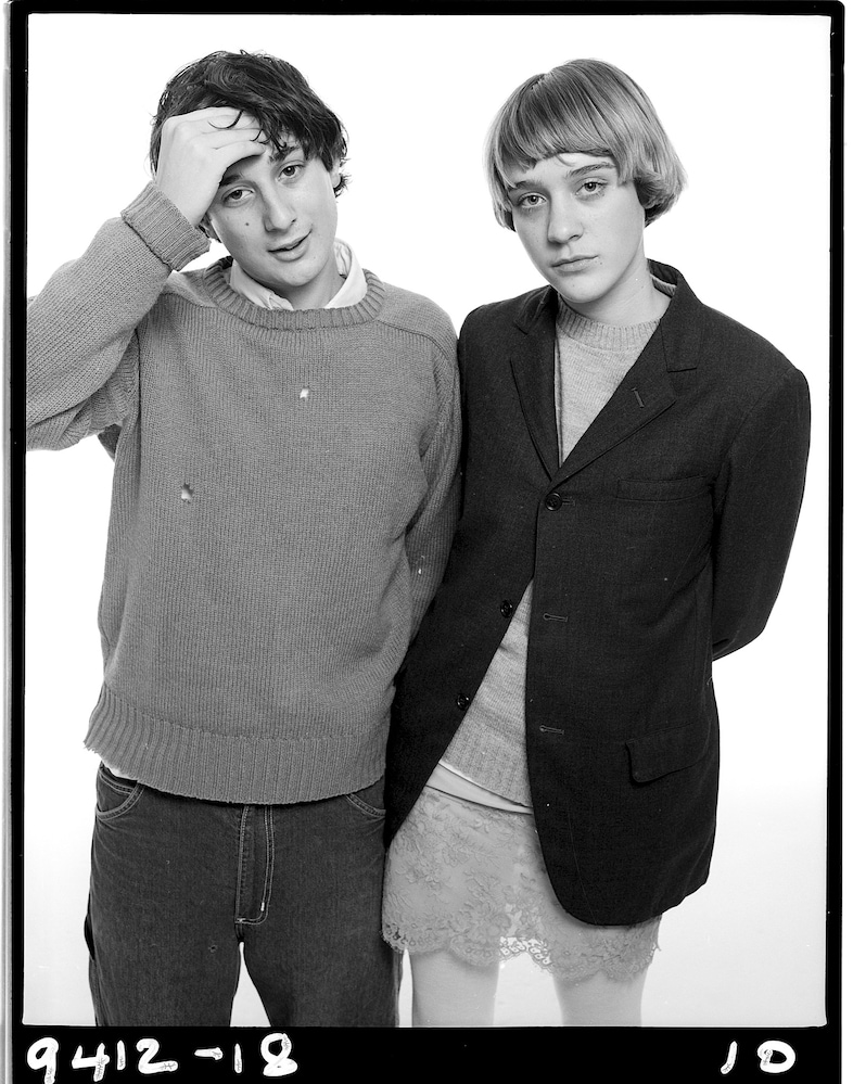 Chlo&#235; Sevigny and Harmony Korine ‘94 by Kevin Hatt Kids