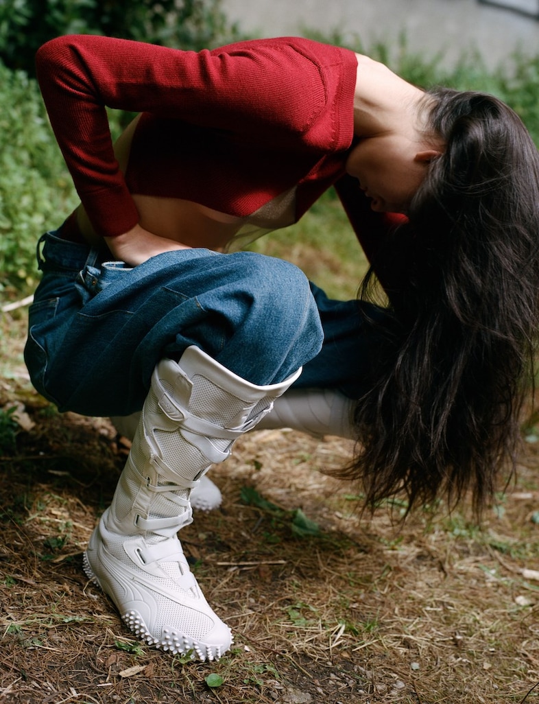 Zora Sicher photographs Puma for AnOther Magazine A/W 2025