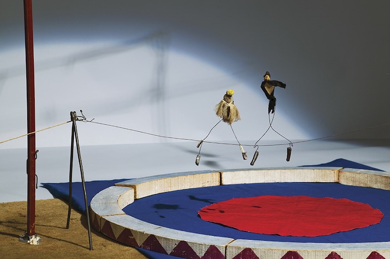 Alexander Calder, Tightrope Artists and Circus Structure: Ti