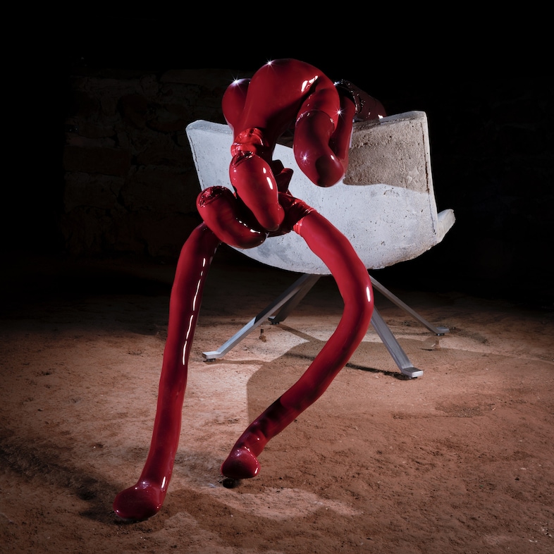 Sarah Lucas, She Came in Through the Bathroom Window, 2023