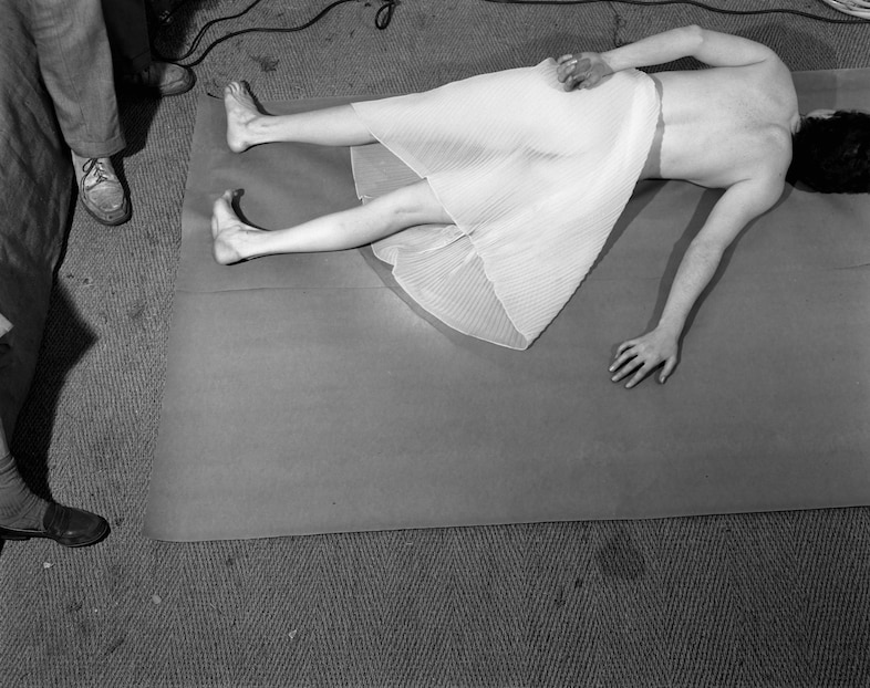 Los planos de Robert Rauschenberg y Susan Weil, 1952