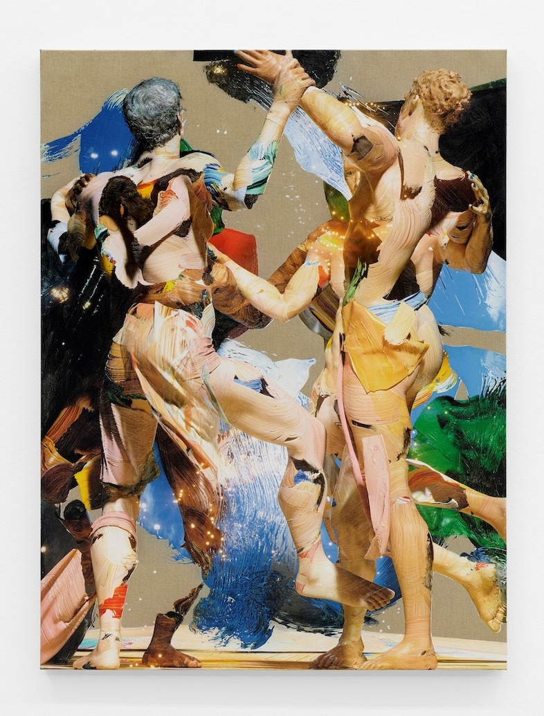 Staggered Paintings by Matthew Stone