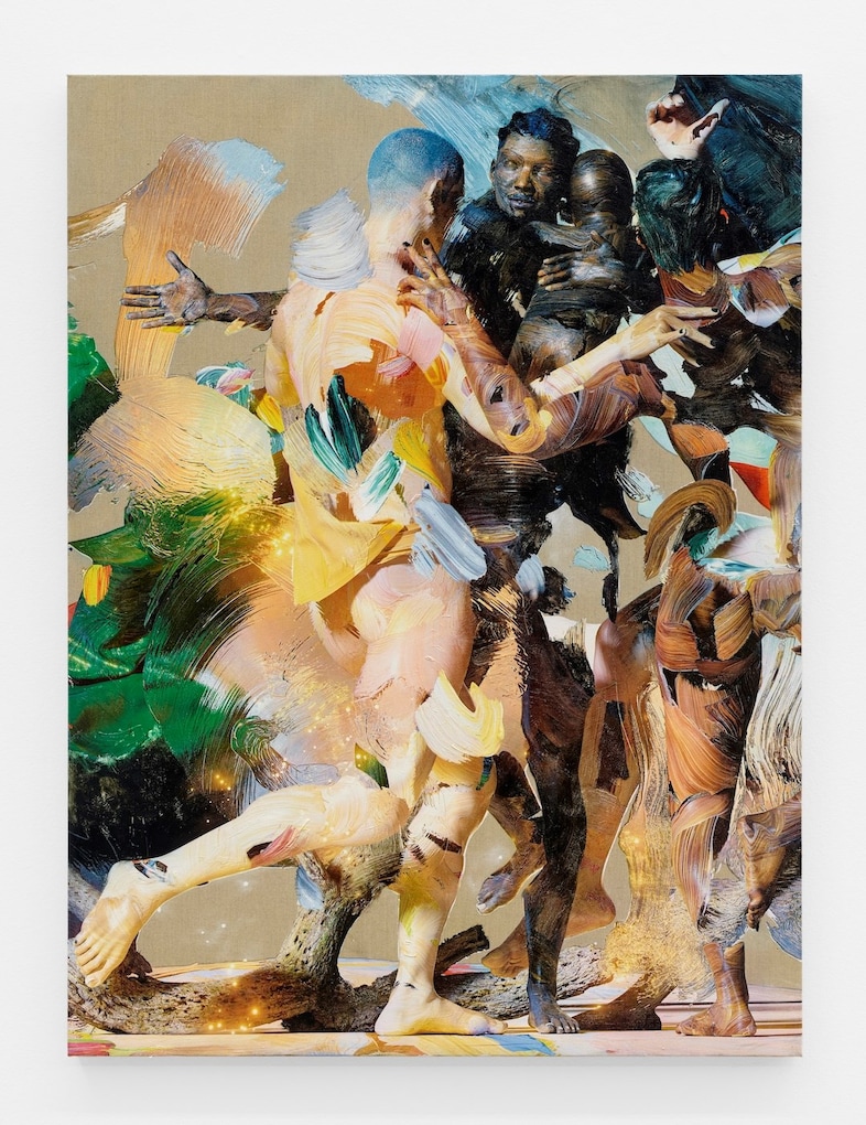 Staggered Paintings by Matthew Stone