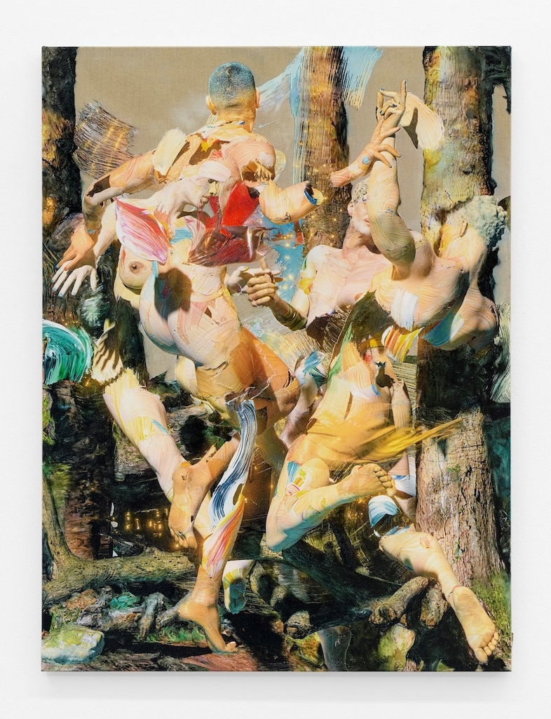 Staggered Paintings by Matthew Stone