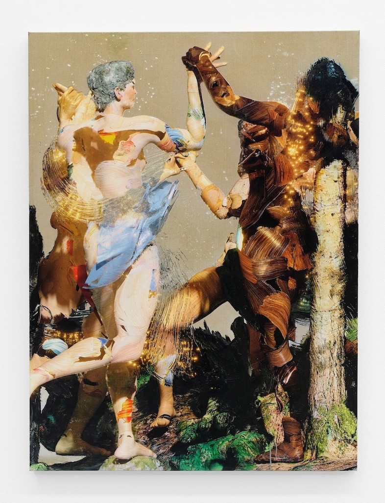 Staggered Paintings by Matthew Stone