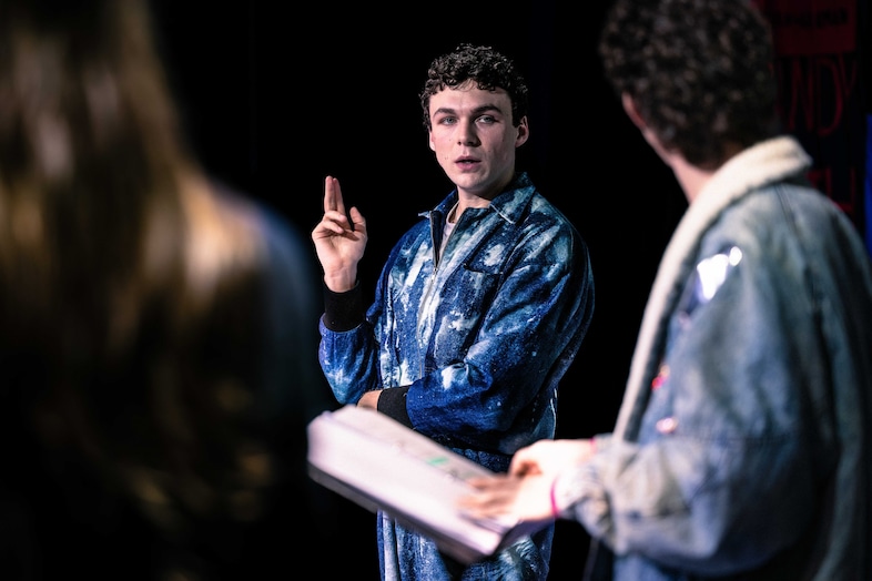 Stuart Thompson in 'Christmas on Mars' by Harry Ko