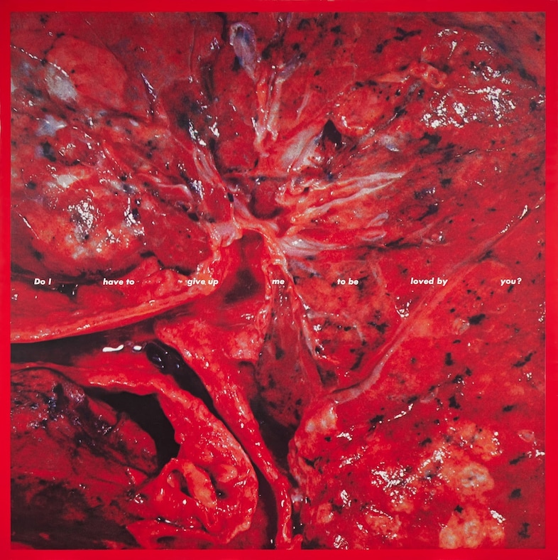 Barbara Kruger, Heart, 1988