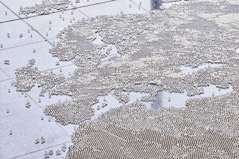 Mona Hatoum, Map, 2023