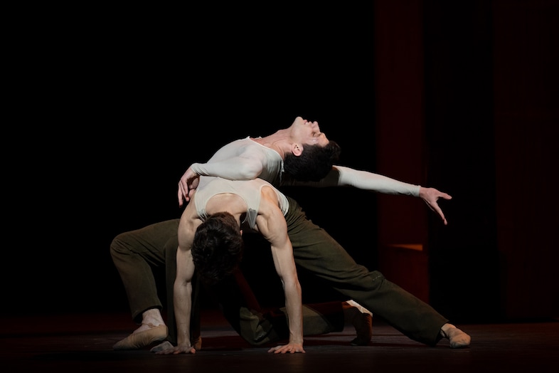 Nicol Edmonds and Leo Dixon in Wayne McGregor's Woolf Works