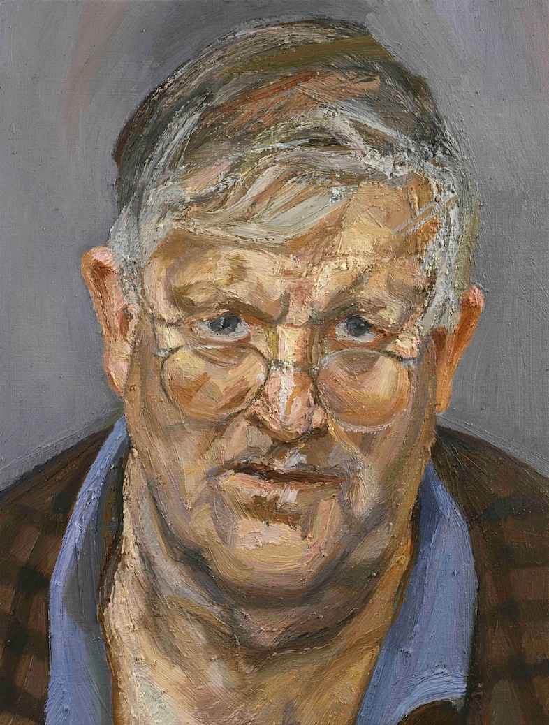 Lucian Freud: Drawing into Painting, NPG Exhibition, London