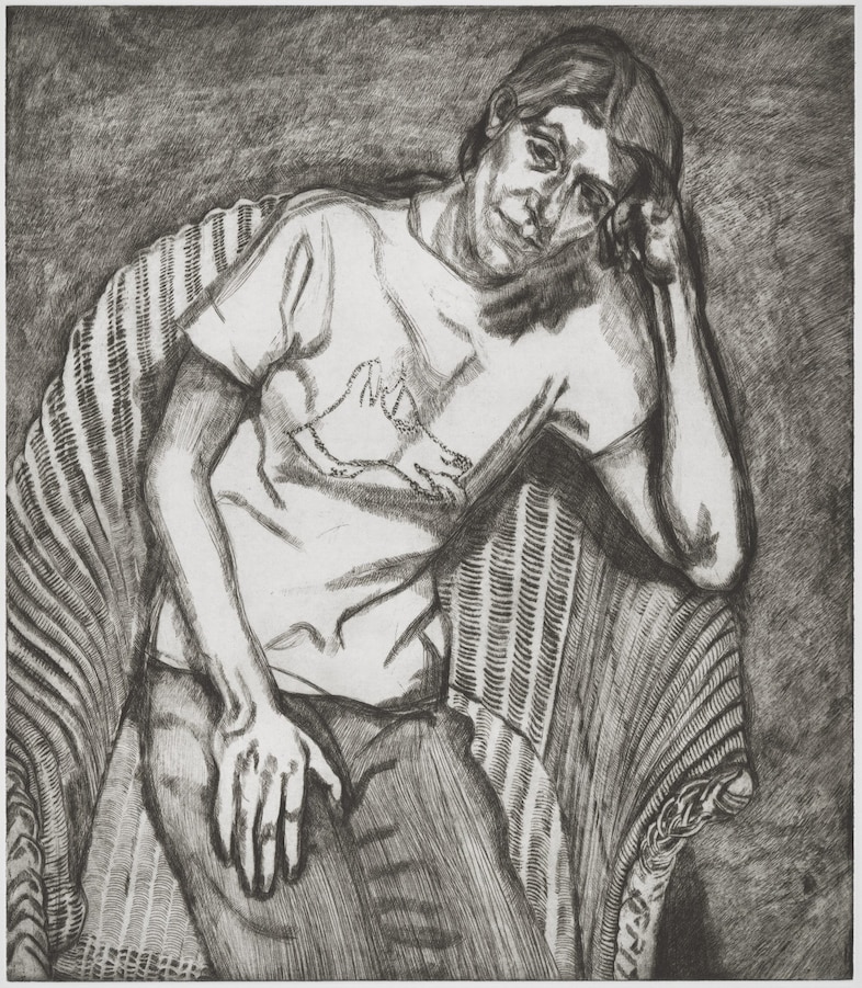 Lucian Freud: Drawing into Painting, NPG Exhibition, London