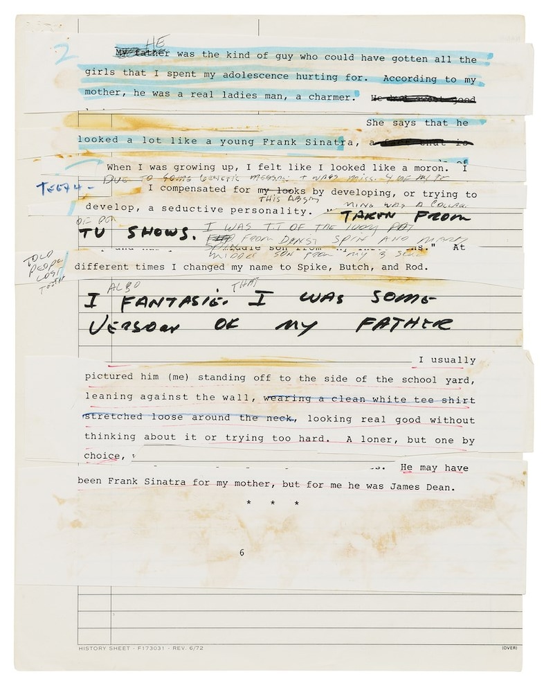 Water Over Thunder: Selected Writings by Larry Sultan