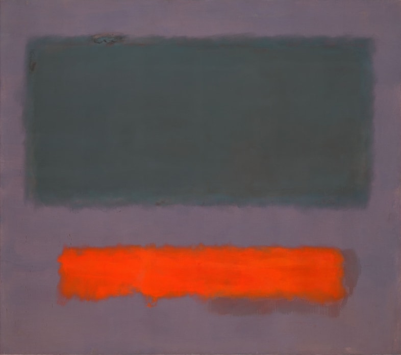 Mark Rothko, Gray, Orange, Maroon No. 8, 1960