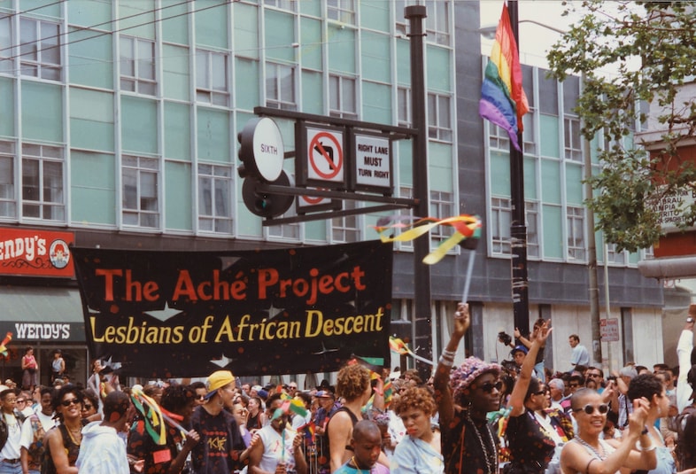 The Aché Project march, San Francisco, ca. 1990s