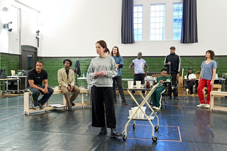 One Flew Over the Cuckoo’s Nest in rehearsal