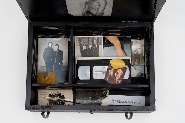Bring Me Men by Gray Wielebinski is on show at Nicoletti