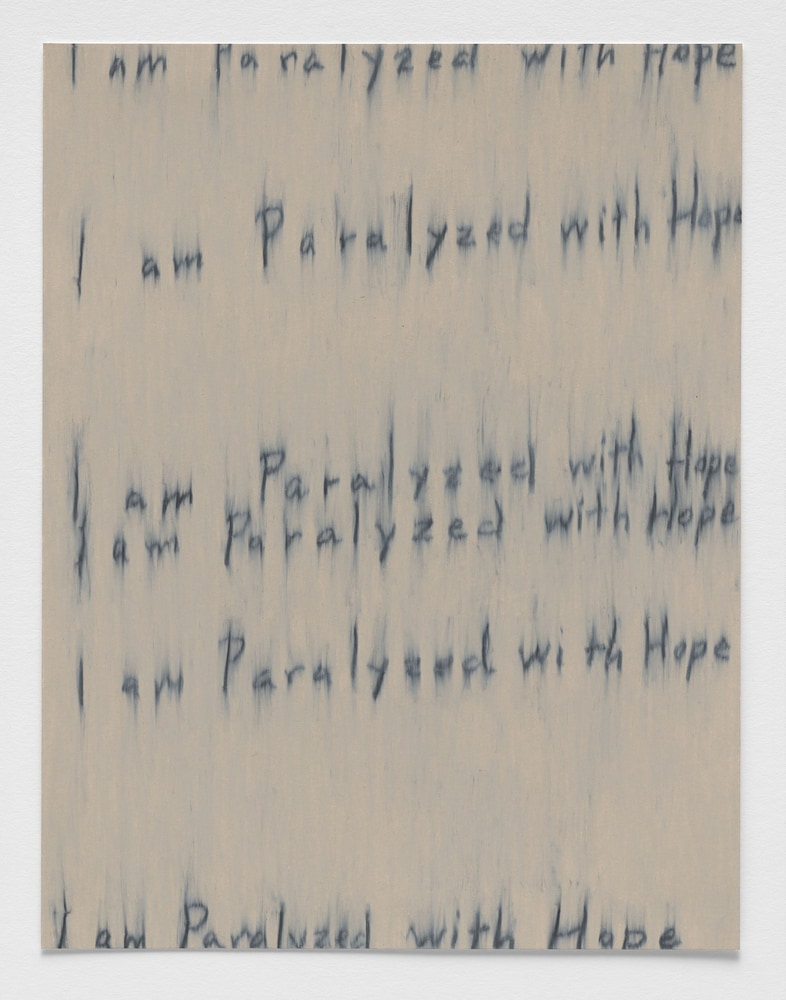 Seizure of Hope by Roni Horn, London Gallery Weekend 2026