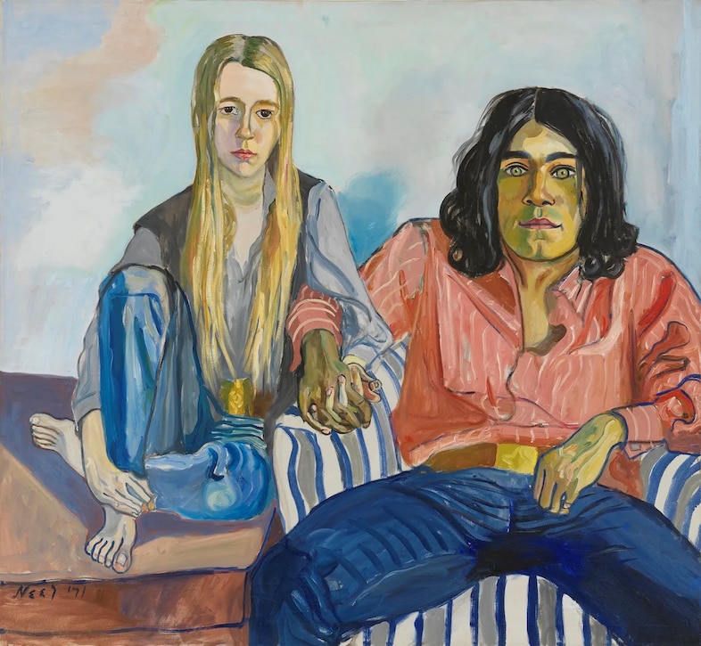 Alice Neel, Ian and Mary, 1971