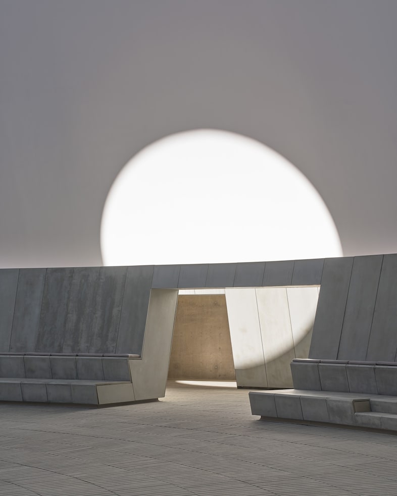 As Seen Below – The Dome, a Skyspace by James Turrell