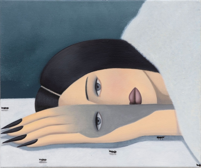  GaHee Park, Woman with Shadow and Ants, 2024