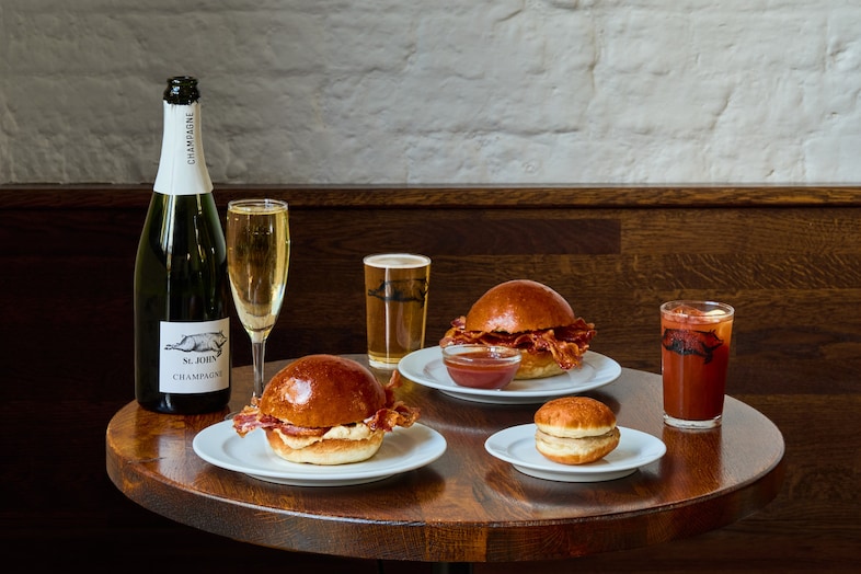 Breakfast at St. John Neal’s Yard Wine Bar